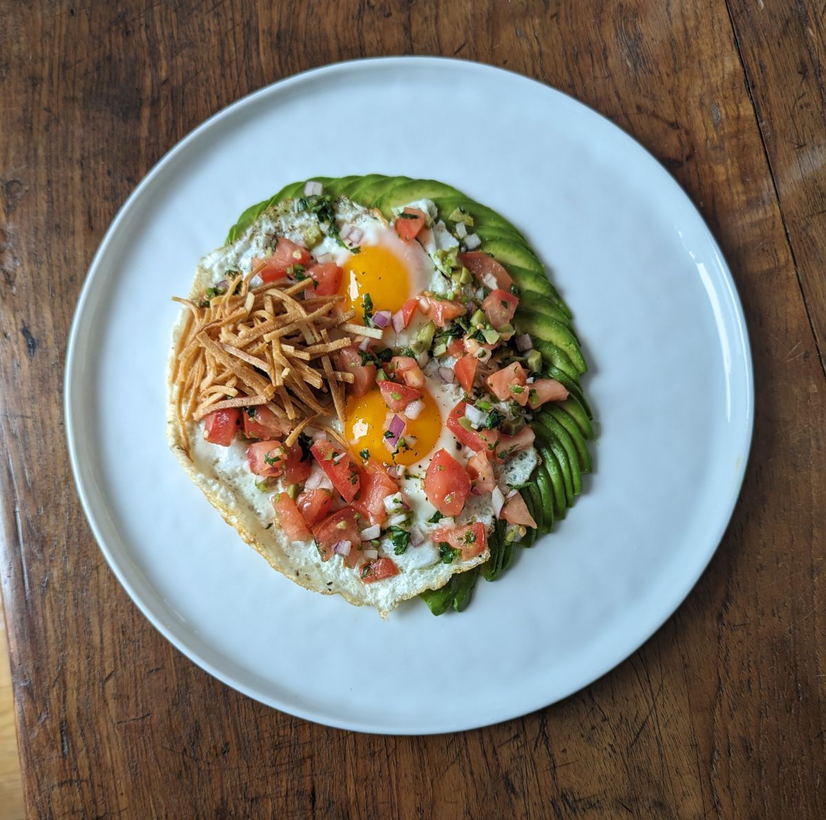 Plated dish